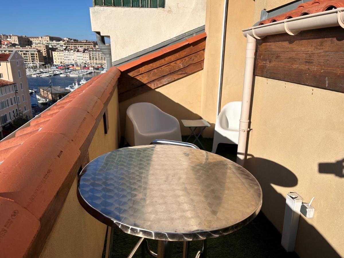 Loft Moderne Vue Vieux Port Terrasse Rooftop Apartman Marseille Kültér fotó
