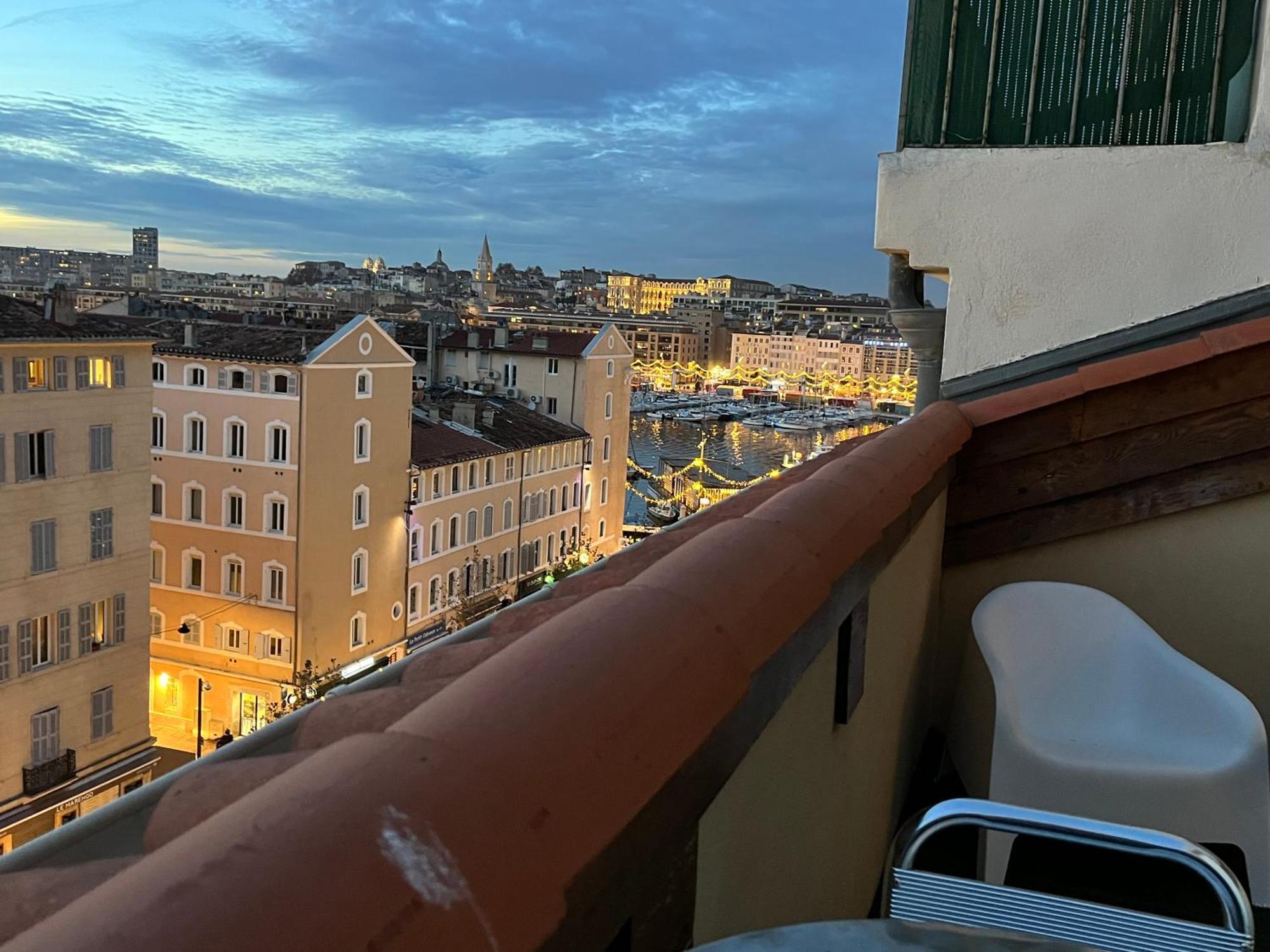 Loft Moderne Vue Vieux Port Terrasse Rooftop Apartman Marseille Kültér fotó