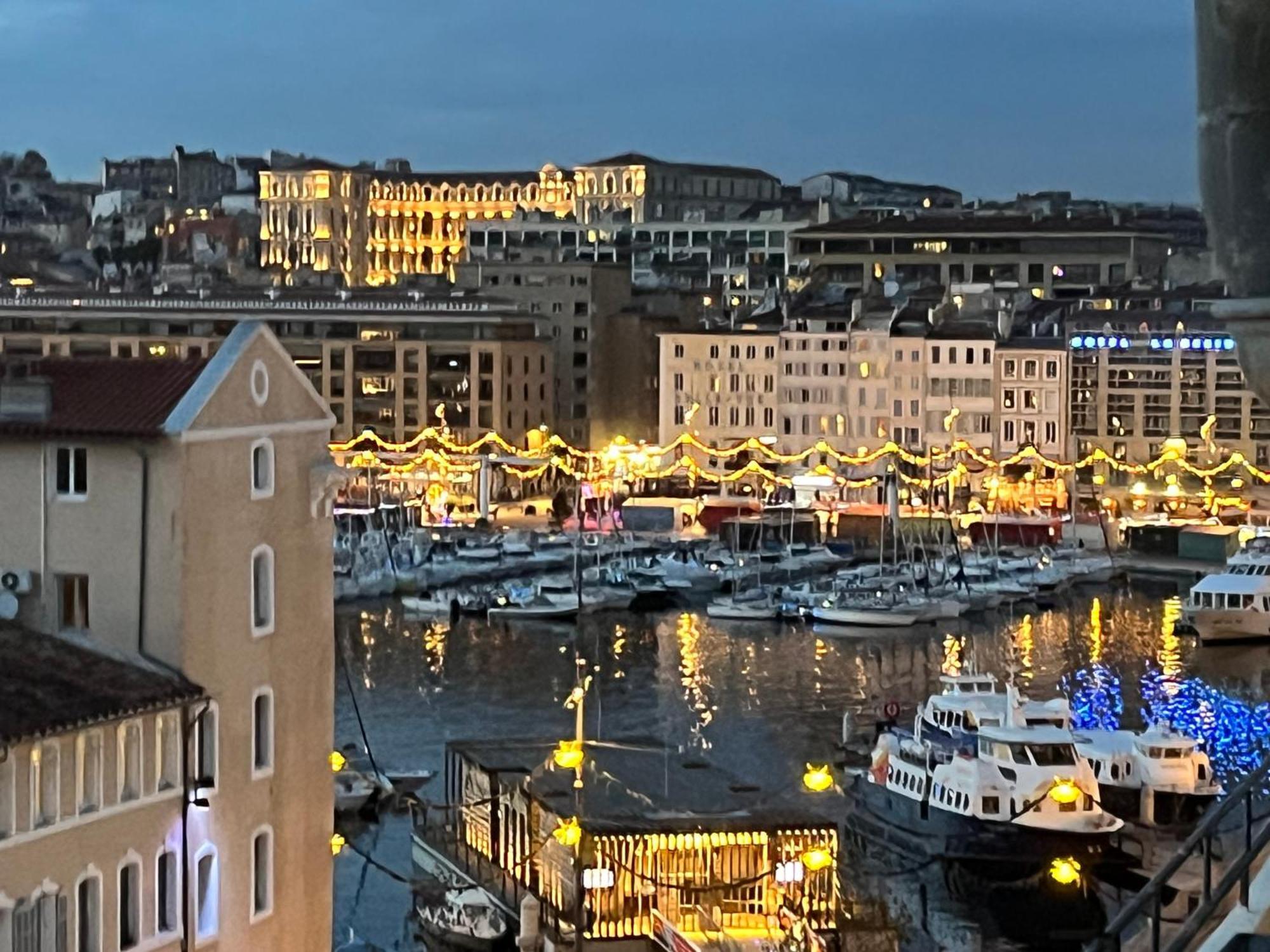 Loft Moderne Vue Vieux Port Terrasse Rooftop Apartman Marseille Kültér fotó